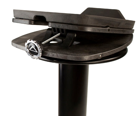 Ultimate Support MS-100B Pair Column Studio Monitor Stands