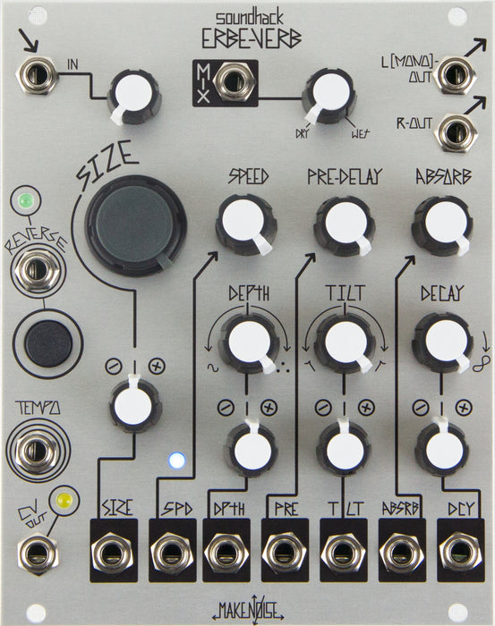 Make Noise Erbe-Verb Continuously Variable Reverb Module