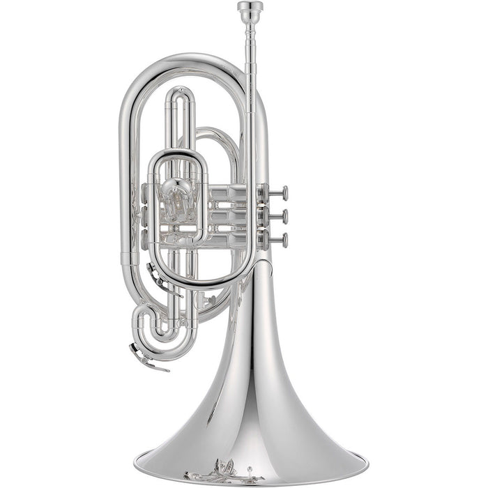 Jupiter JMP1000MS Marching Mellophone in F - Silver Plated