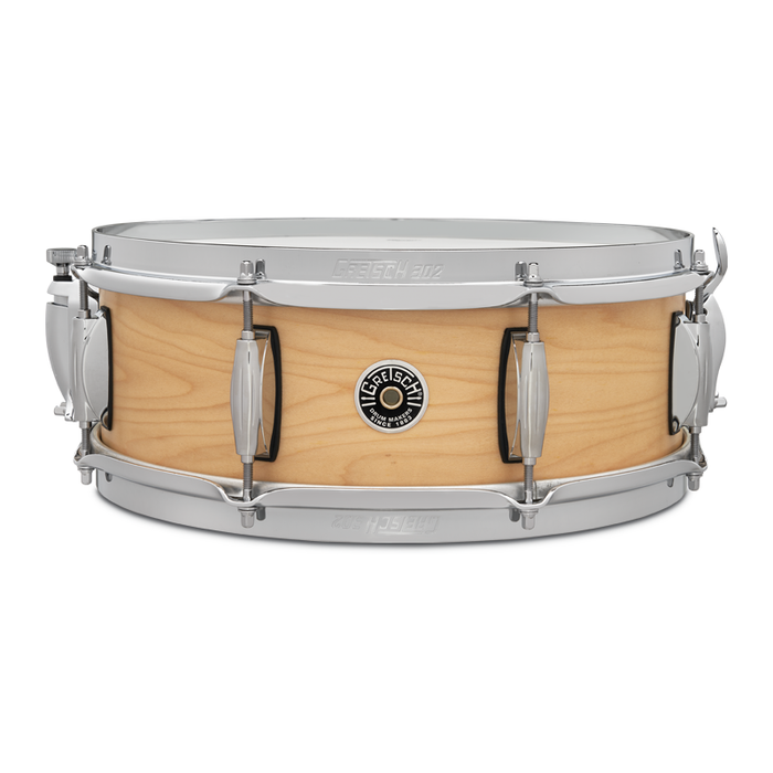 Gretsch Drums Brooklyn Satin Natural Snare With Lightning Throw-Off, 5x14