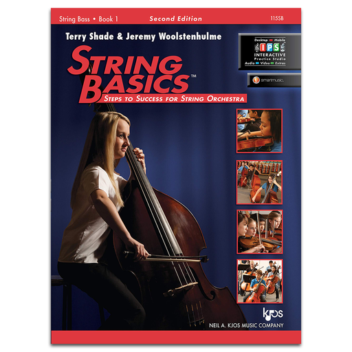 Kjos Music String Basics for String Bass - Book 1