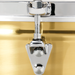 LP 13-Inch Brass Timbale with Chrome Hardware and Mount Bracket