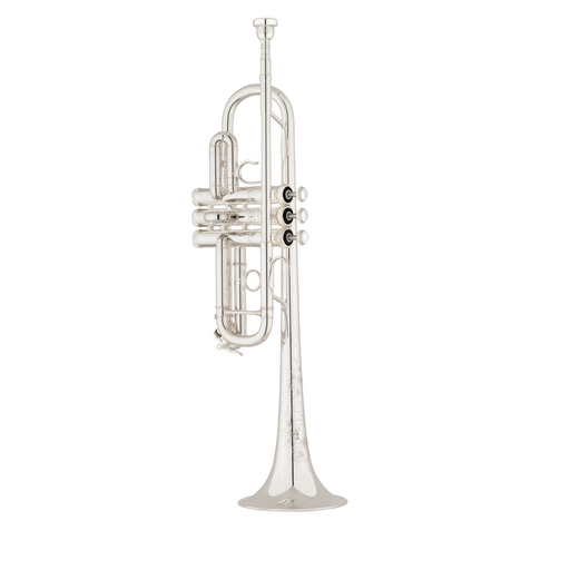 S.E. Shires TR401 Model 401 C Trumpet - Silver Plated