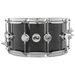 DW 14" x 7" Collector Series Pure Maple VLT 333 Snare Drum - Black Ice with Chrome Hardware