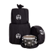 Ludwig Breakbeats Series 4-Piece Shell Pack- Black Sparkle Finish