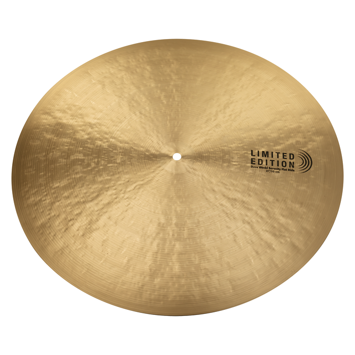 Sabian 21" Dave Weckl HHX Serenity Flat Ride Cymbal - Limited Edition