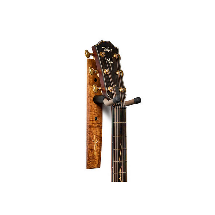 Taylor Bouquet Guitar Hanger - Koa, Wood Inlay