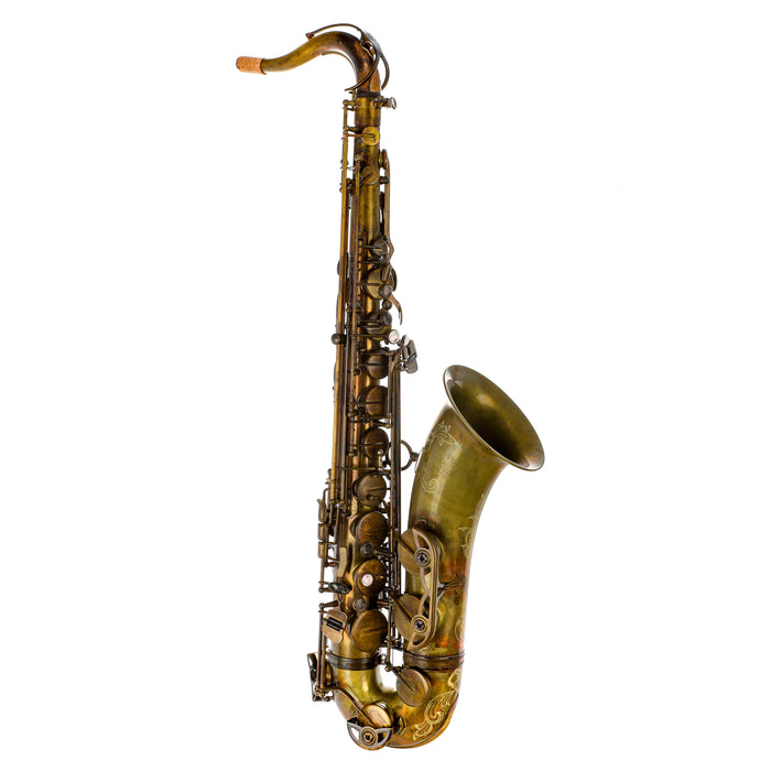 Schagerl T-2UV Superior Pro Tenor Saxophone - Vintage Brass