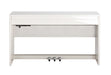 Roland DP-603 Home Piano W/ PB-500PWDPK2 Bench - Polished White Classic