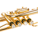 Schilke P5-4GP Four Valve Beryllium Bell Piccolo Trumpet - Gold Plated