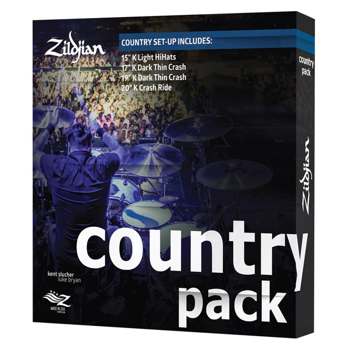 Zildjian K Country Cymbal Box Set