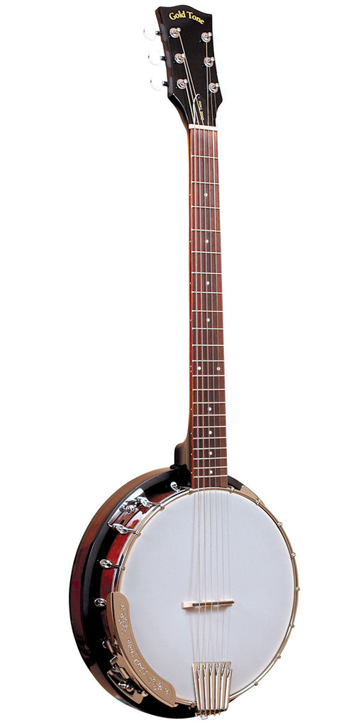 Gold Tone CC-Banjitar Cripple Creek 6-String Banjo - Vintage Brown