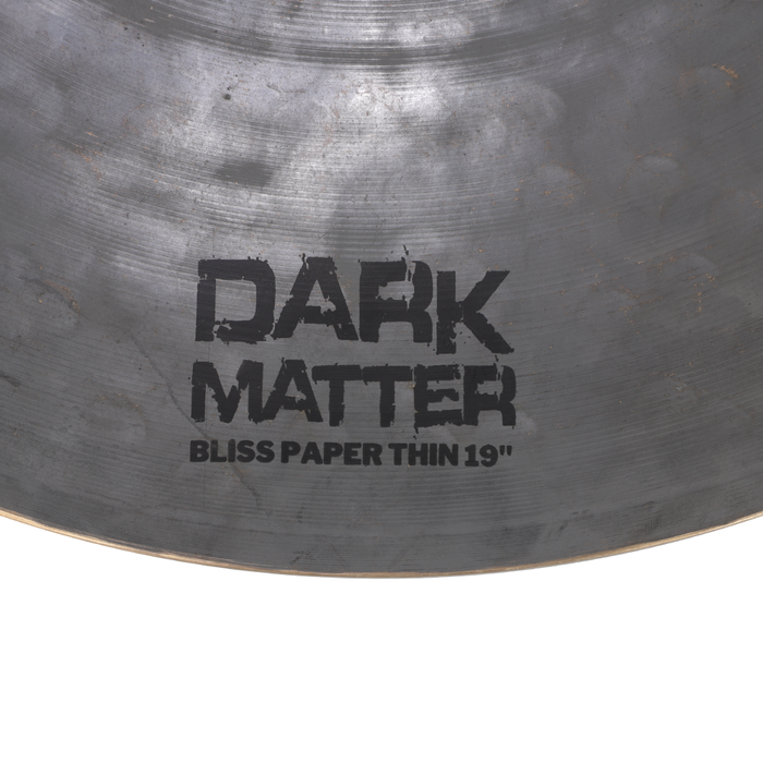 Dream Cymbals Dark Matter Bliss Paper Thin 19" Crash