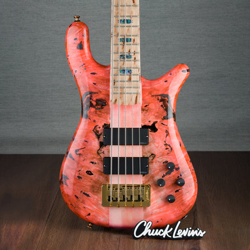 Spector USA Custom NS5 5-String Bass Guitar - Pinkish Hue - CHUCKSCLUSIVE - #660 - Display Model