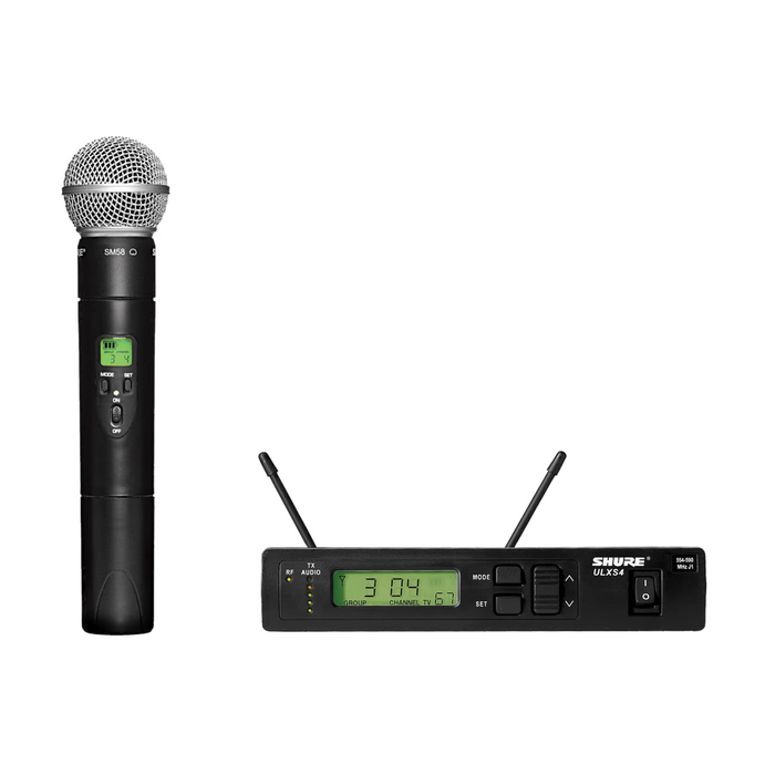 Shure ULXS24/58 Wireless System with SM58 Microphone - J1 Band