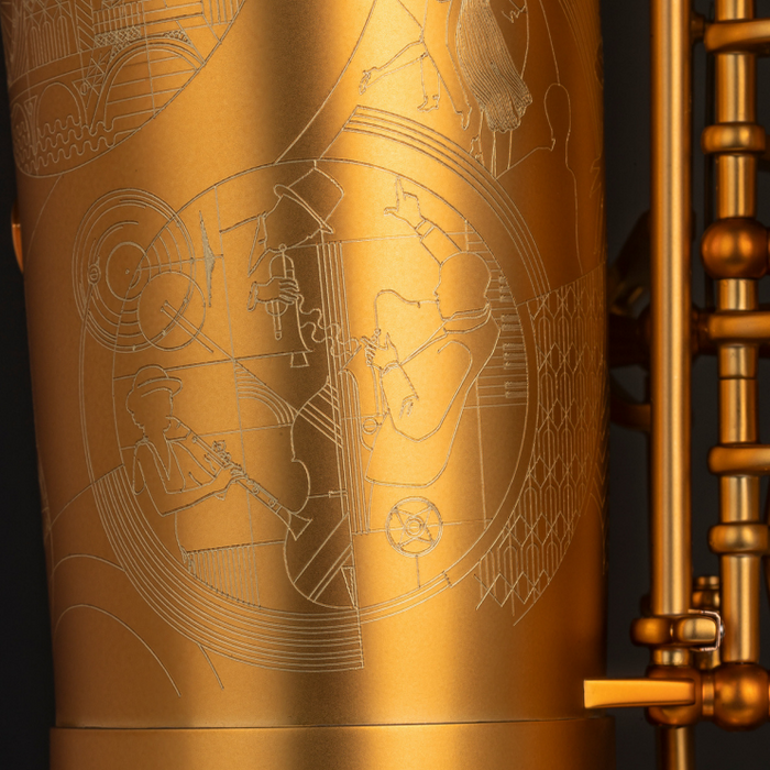 Selmer Paris Supreme Modele 2022 Alto Saxophone- Dark Gold Matte Lacquered