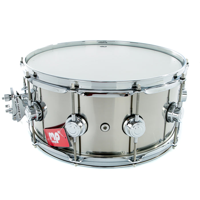Drum Workshop 14" x 6.5" Collector's Series Stainless Steel Snare Drum With Chrome Hardware