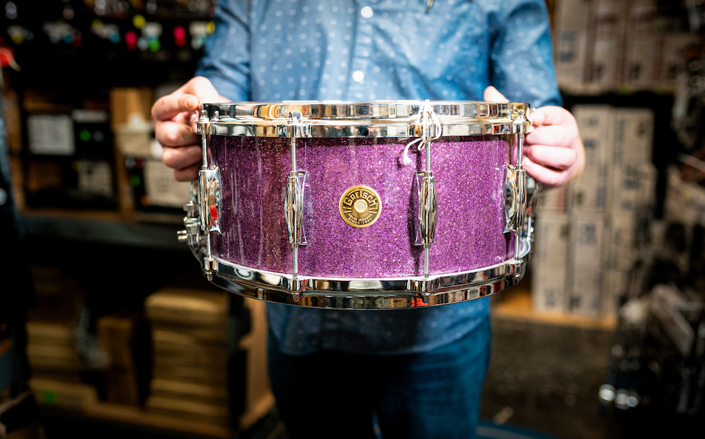 Gretsch USA Custom 6.5x14" Snare Drum - Nitron Purple Glass