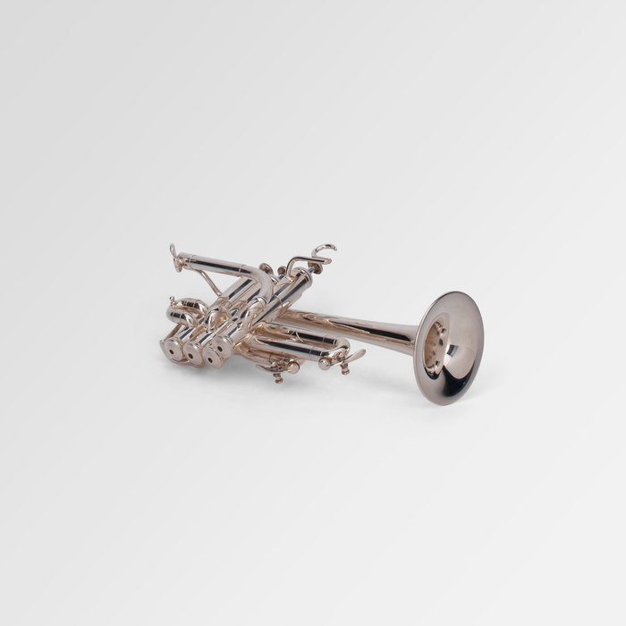 Adams P1 Bb/A Piccolo Trumpet - Silver Plated
