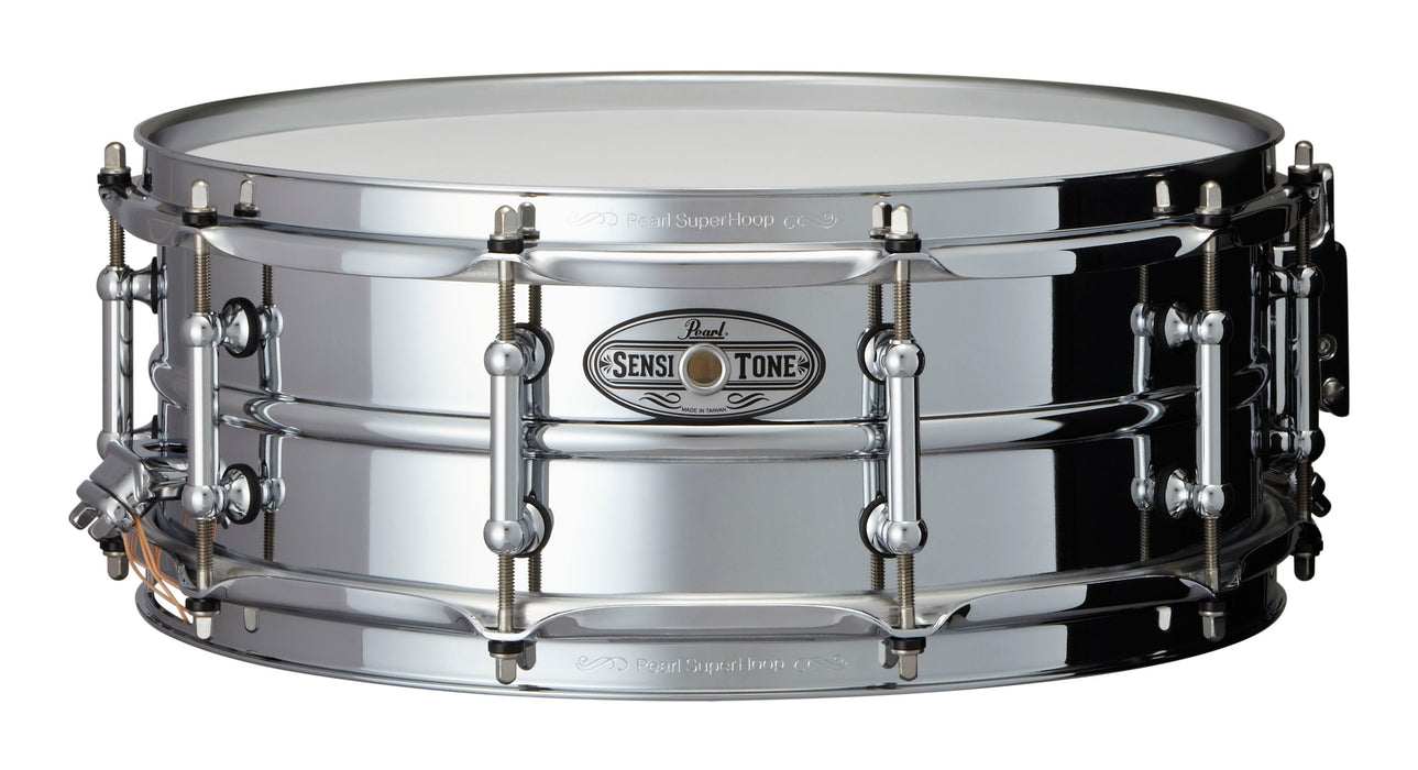 Pearl 14" x 5" SensiTone Beaded Steel Snare Drum
