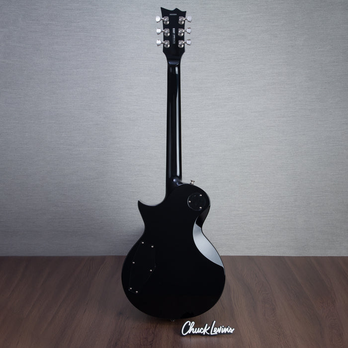ESP USA Eclipse Electric Guitar - Dark Blue Sunburst Teardrop - #US23266