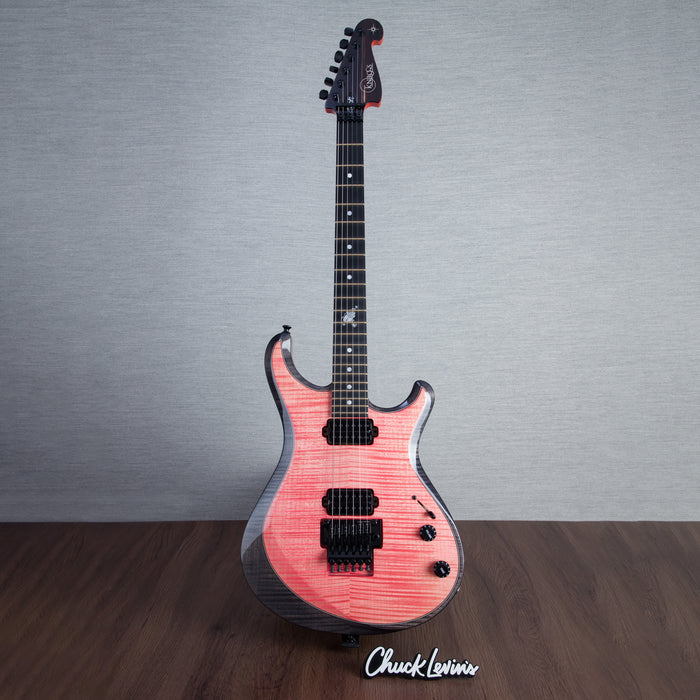 Knaggs Steve Stevens Severn XF Signature Electric Guitar - Light Pink/Onyx - #1455 - Display Model
