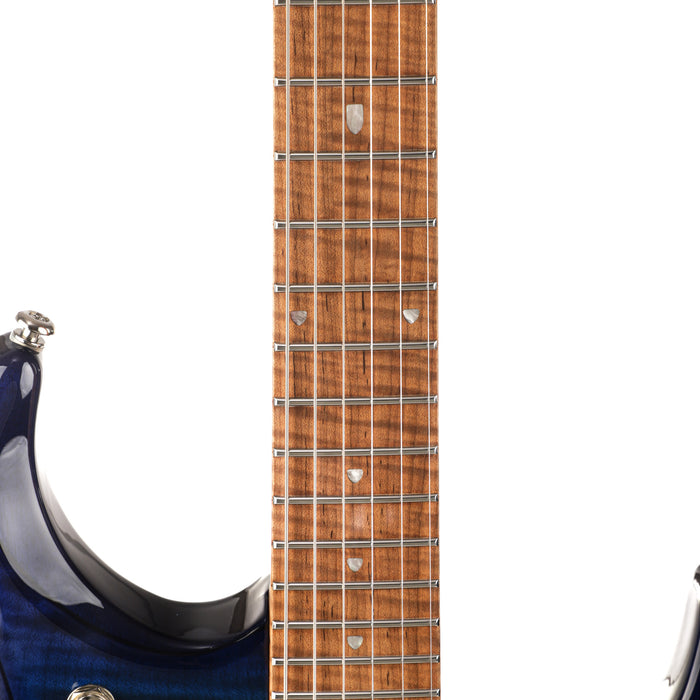 Music Man John Petrucci Signature JP15 Electric Guitar - Cerulean Paradise Fade, Flame Maple Top