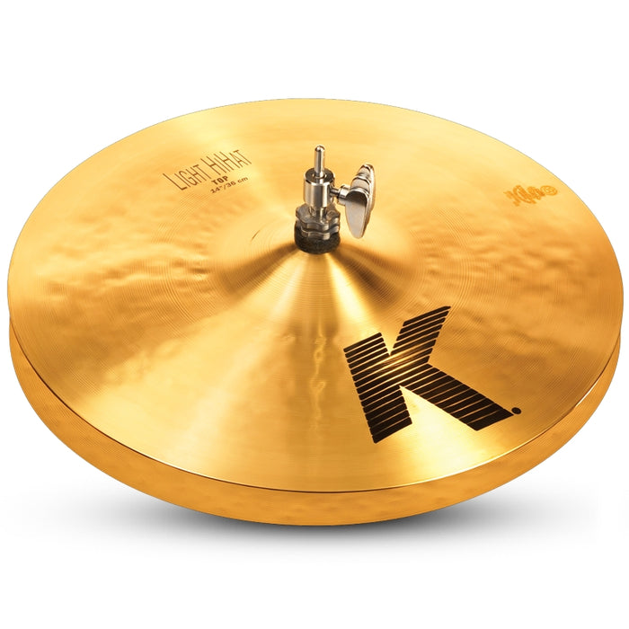 Zildjian 14" K Light Hi-Hat Cymbal - Top