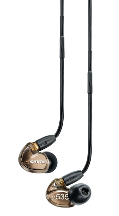 Shure SE535-V Sound Isolating Earphones - Bronze