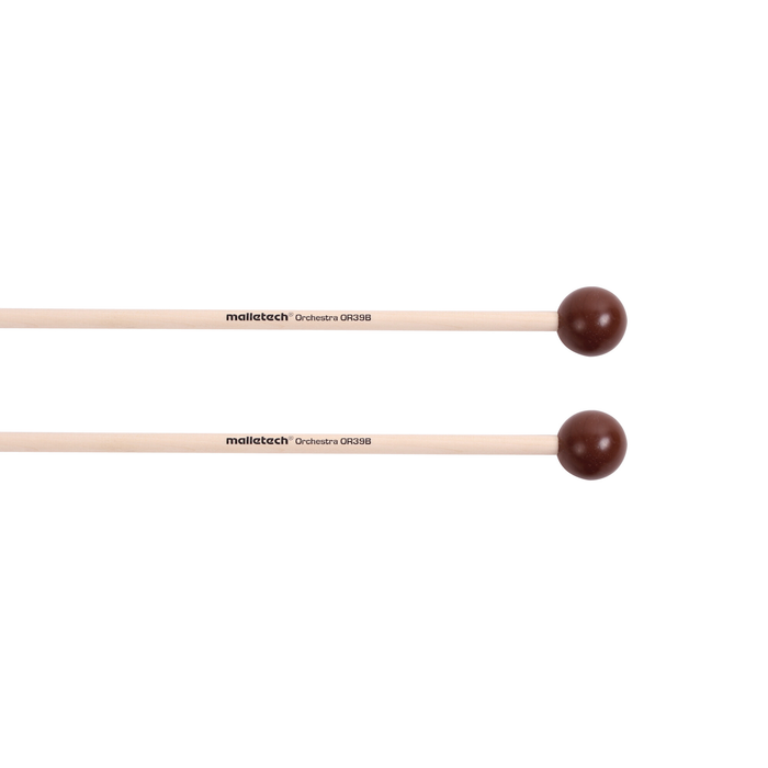 Malletech OR39 New Orchestral Series Xylophone Mallets (Pair) - Rattan