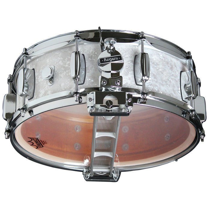Rogers 14" x 5" Dyna-Sonic Classic Snare Drum - White Marine Pearl