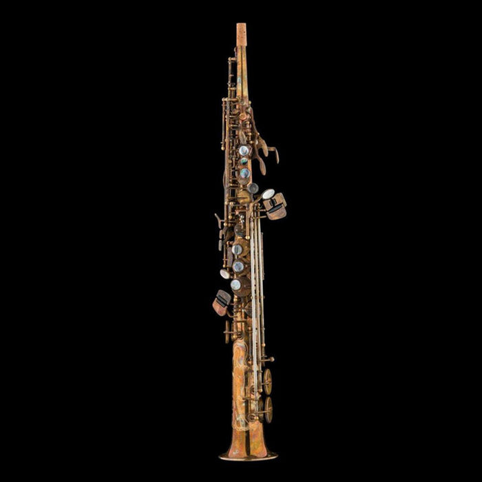 Schagerl S-1VB Superior Changeable Straight/Curved Neck Soprano Saxophone - Vintage Bronze