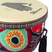 Slap Percussion Pretuned Djembe Educational 10 Pack with Guides - Mixed Sizes