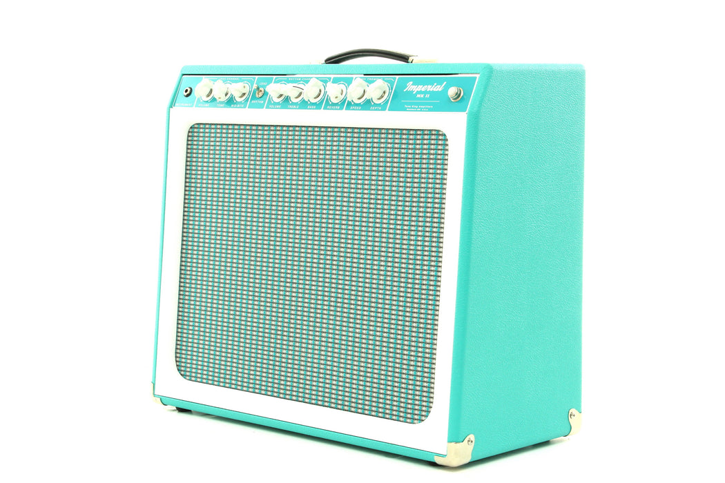 Tone King Imperial MK II 1 x 12" Combo Amplifier - Turquoise/White