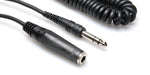 Hosa HPE325C Headphone Extension Cable 1/4" TRS M to 1/4" F TRS, 25 Feet