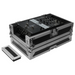 Odyssey FZ10MIXXD Odyssey Universal 10" Format DJ Mixer Flight Case with Extra Deep Rear Compartment