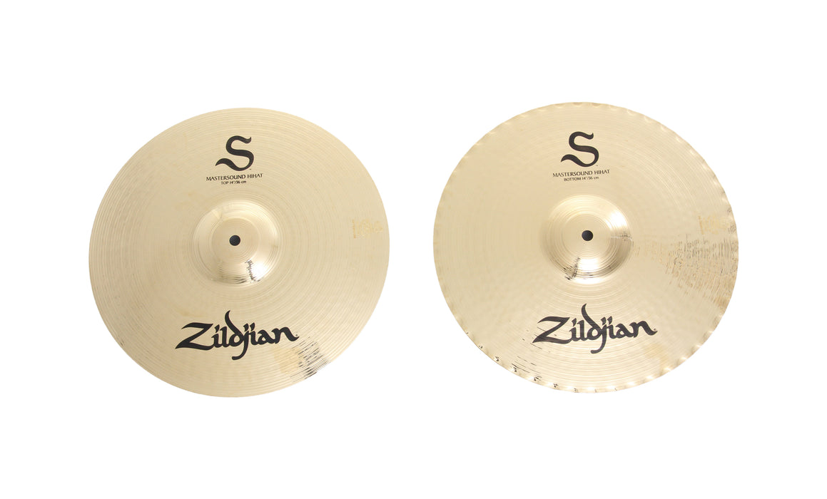 Zildjian 14" S Mastersound Hi-Hat Cymbals