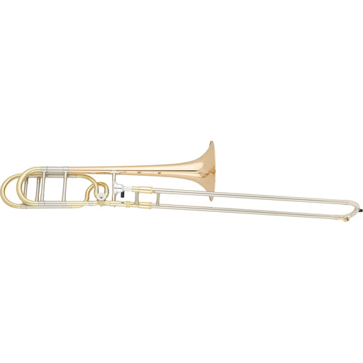 Eastman ETB428G Intermediate Series F-Attachment Tenor Trombone - Gold Bell, Clear Lacquer