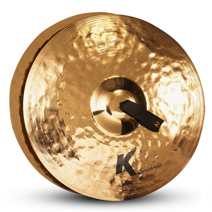 Zildjian 18" K Symphonic Light Brilliant Cymbal Pair
