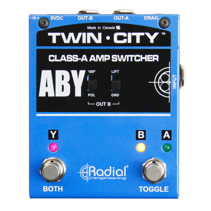 Radial Twin-City Active ABY Amp Switcher