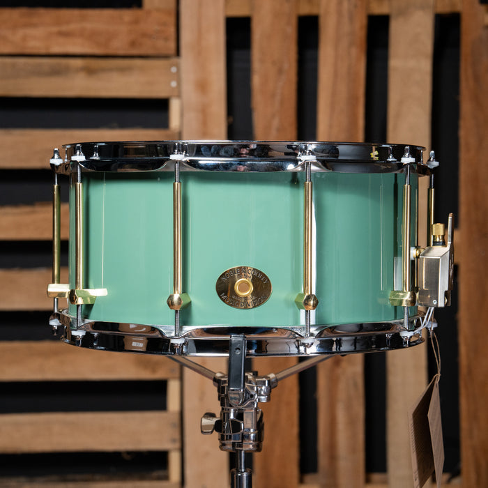 Noble & Cooley 7x14-Inch Solid Tulip Shell Snare - Green Monster Gloss