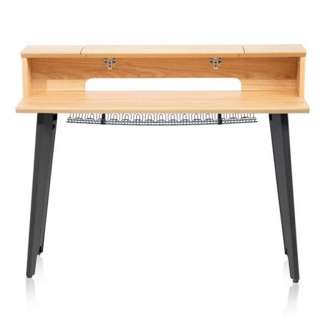 Gator Frameworks Elite Furniture Series 61-Note Keyboard Table - Natural Maple