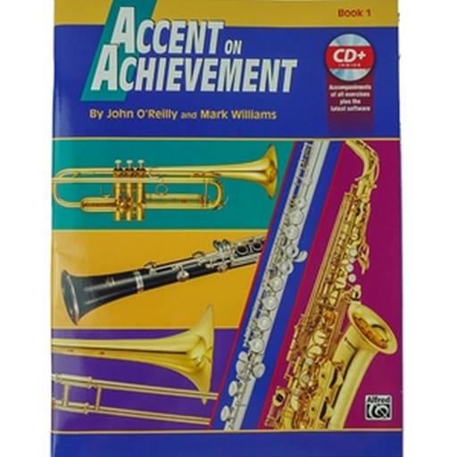 Alfred Accent On Achievement Baritone Saxophone Book 1