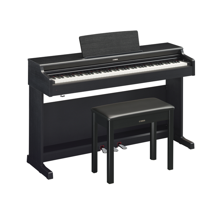 Yamaha ARIUS YDP-164 88-Key Digital Piano Set - Black Walnut