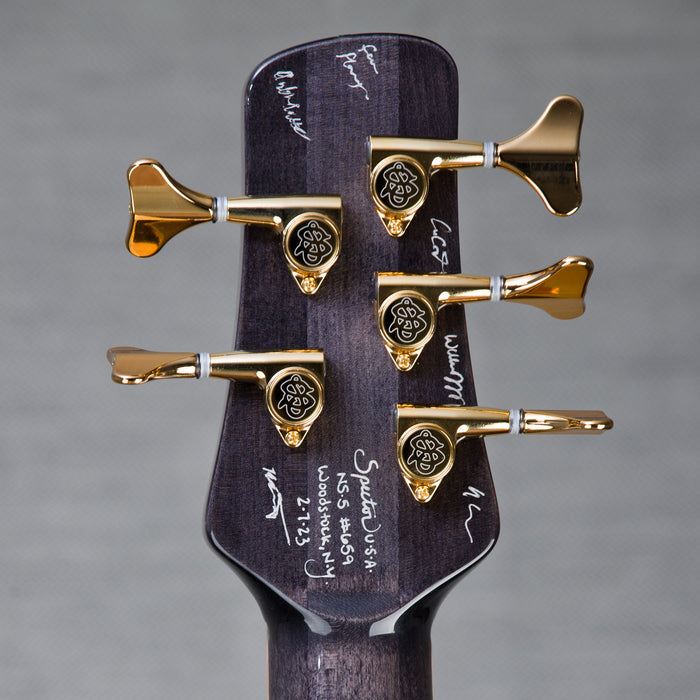 Spector USA Custom NS5 5-String Bass Guitar - Lava Glow - CHUCKSCLUSIVE - #659