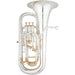 Eastman Winds EEP826GS Bb Compensating Euphonium - Silver Plated with Gold Accents
