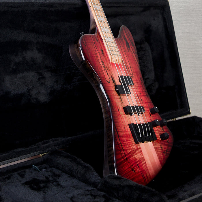 Spector USA Custom NS-2X Electric Bass - Fire Blackburst - CHUCKSCLUSIVE - #031 - Display Model
