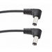 Voodoo Lab Standard Polarity 2.1 MM Right-Angle Cable - 12 Inches