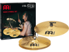 Meinl HCS Basic Cymbal Set: 14" Hi-Hat Cymbals, 16" Crash Cymbal