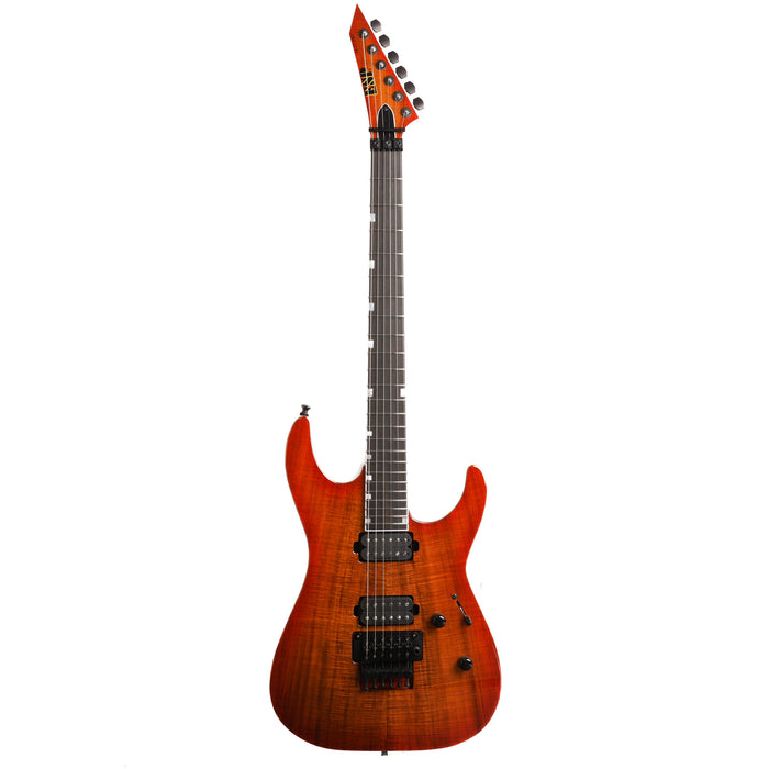 ESP USA MII FR-DLX Koa Electric Guitar - Copper Sunburst - #US22311